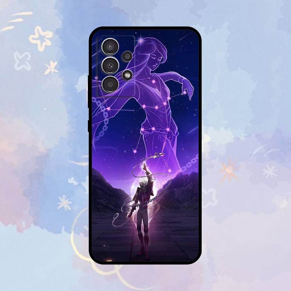 AAA Saint Seiya  Phone Case For Samsung Galaxy A73,A72,A71,A70,A53,A52,A51,Others Soft Black Cover