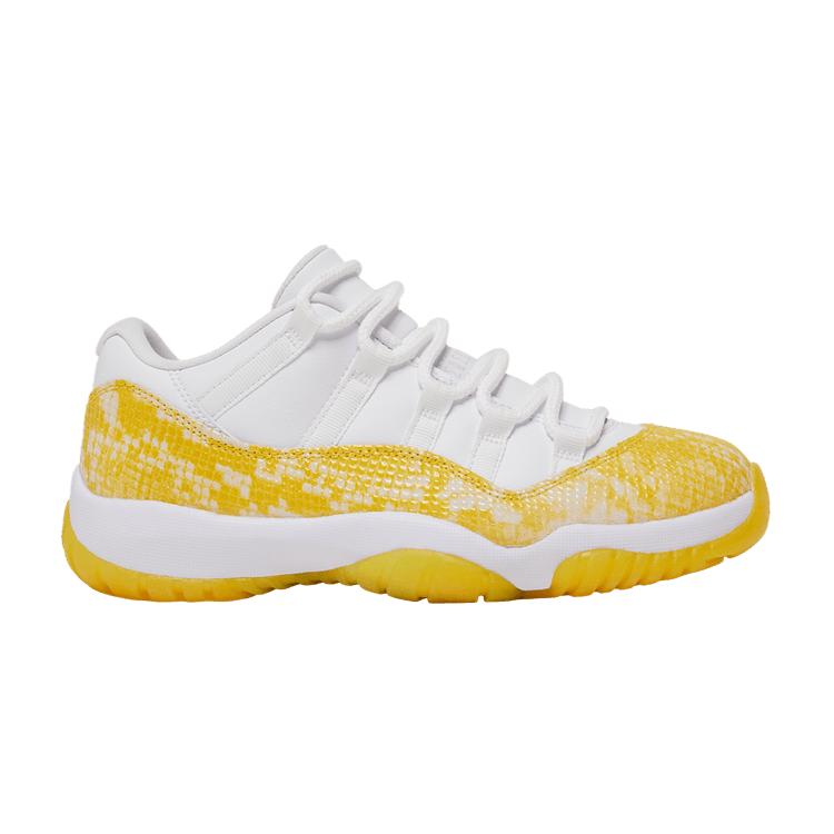 Jordan 11 Retro Low Yellow Snakeskin