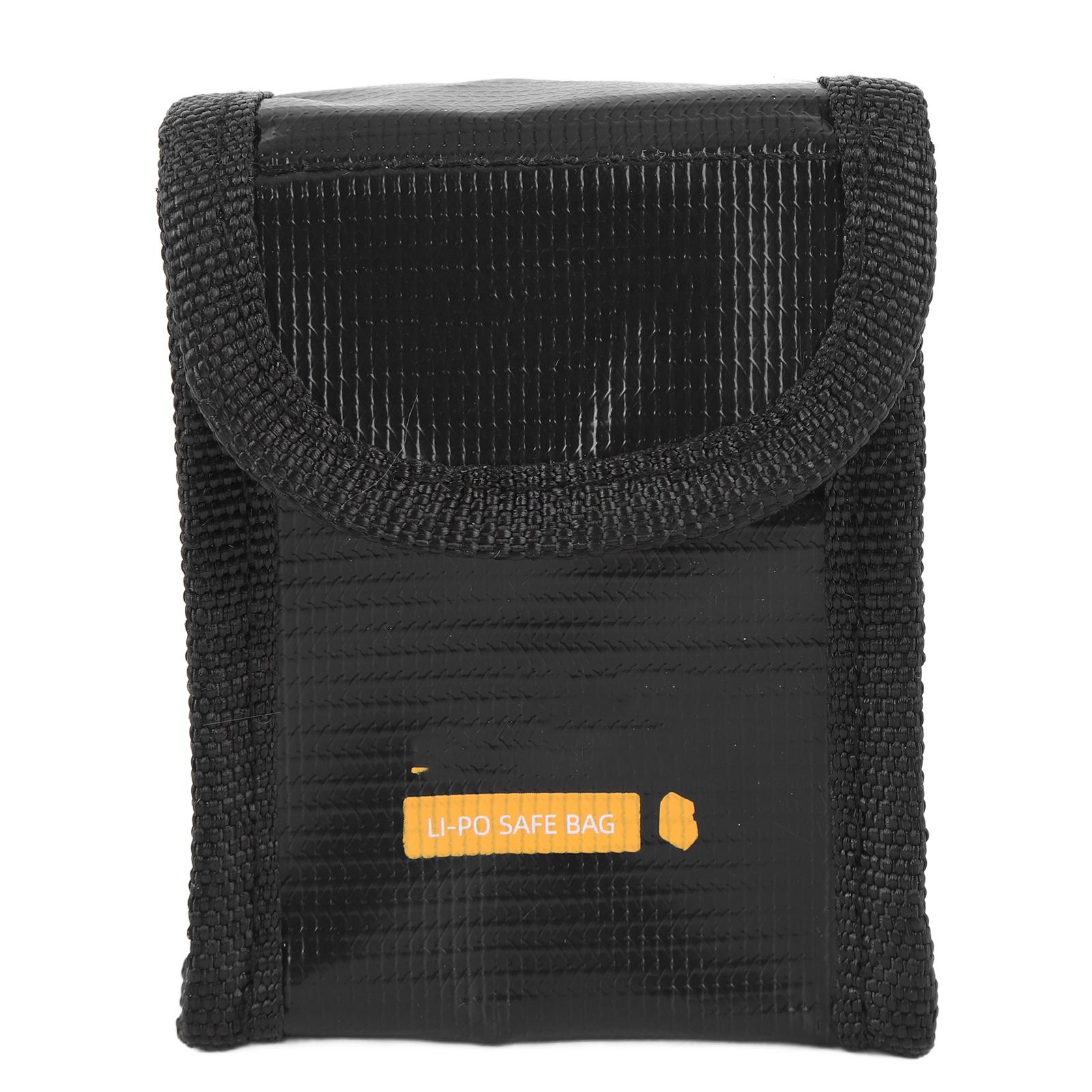 

Безопасная сумка для аккумулятора для складного дрона, нейлоновая, огнеупорная, взрывозащищенная, защитный чехол для хранения литиевых аккумуляторов 1 Battery Capacity