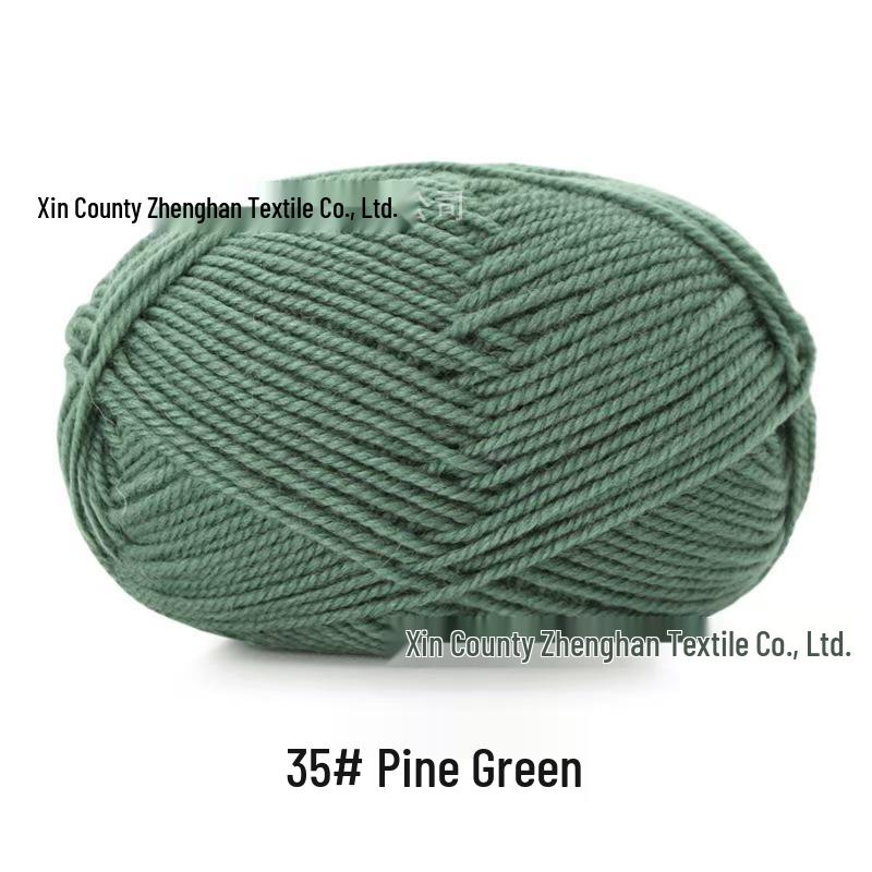 Snowy Velvet 3-Ply Medium Thick Yarn Kit: Knitting Needles, Scarf, Sweater, Baby Yarn, Crochet, DIY Material.