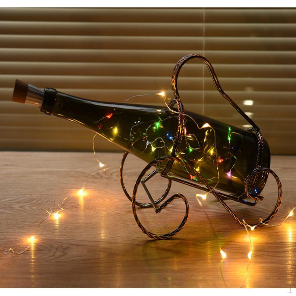 

15-LED Cork Shape Starry Night Light Wine Bottle Lamp Halloween Wedding Xmas