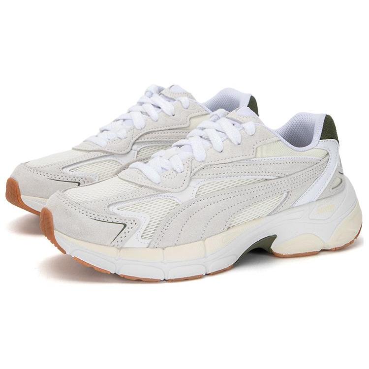 New PUMA Teveris Nitro 'White Green Moss' 388774-13