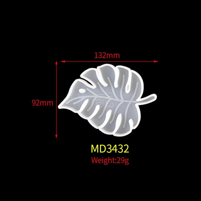 Christmas Table Decoration DIY Handmade Leaf Coaster Mold Christmas Series Crystal Epoxy Mold Resin Maple Leaf Silicone Molds