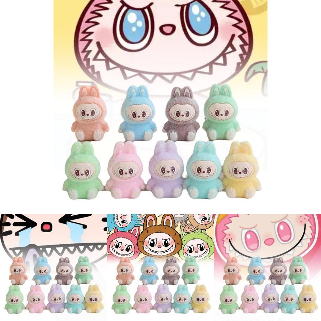 Entzückende Mini-Samtfigur Süße Dämonenfigur Für Verspielte Dekoration Und Sammlerstücke