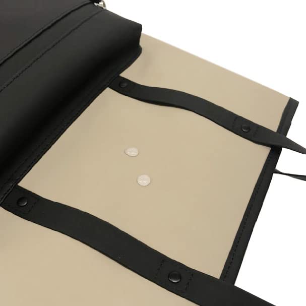 SIMON CARTER 2-Way Backpack, Men's Handbag, Business Backpack, Business Tote, Christmas Gift (Large, Beige)