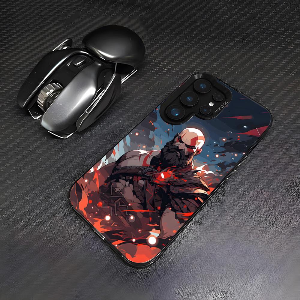 G-God Of Wars Game Phone Case For Samsung S26 S25 Plus S20 S20 Plus S22 Ultra S23 FE S21 Plus S21 Ultra Colorful Cover