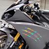 2PCS Motorcycle Monster Claw Scratch Stickers Scratched Stripe Vinyl Decal Marker Reflective Waterproof Auto Decor Accessories