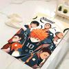 Custom 1Pc Haikyuu Name Artwork Rug Office Carpet Indoor Outdoor Entrance Doormat Nonslip Soft And Comfortable Living Room D2915102