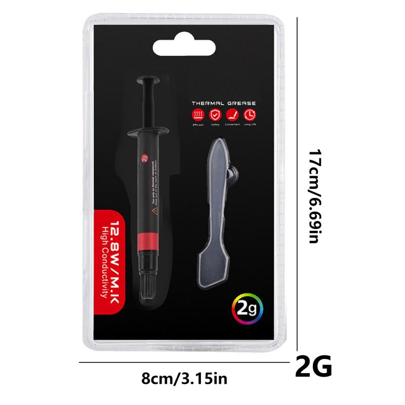PC-Wärmeleitpaste Wärmeleitpaste zur Kühlung aller Prozessoren Wärmeleitpastenreiniger Leitfähigkeit Thermosilikon Sicher