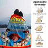 Red Hair Pippi Longstocking Girls Blanket Customizable Name Soft And Cozy Shawl Blanket Suitable For All Seasons Suitable For Home Travel Camping
