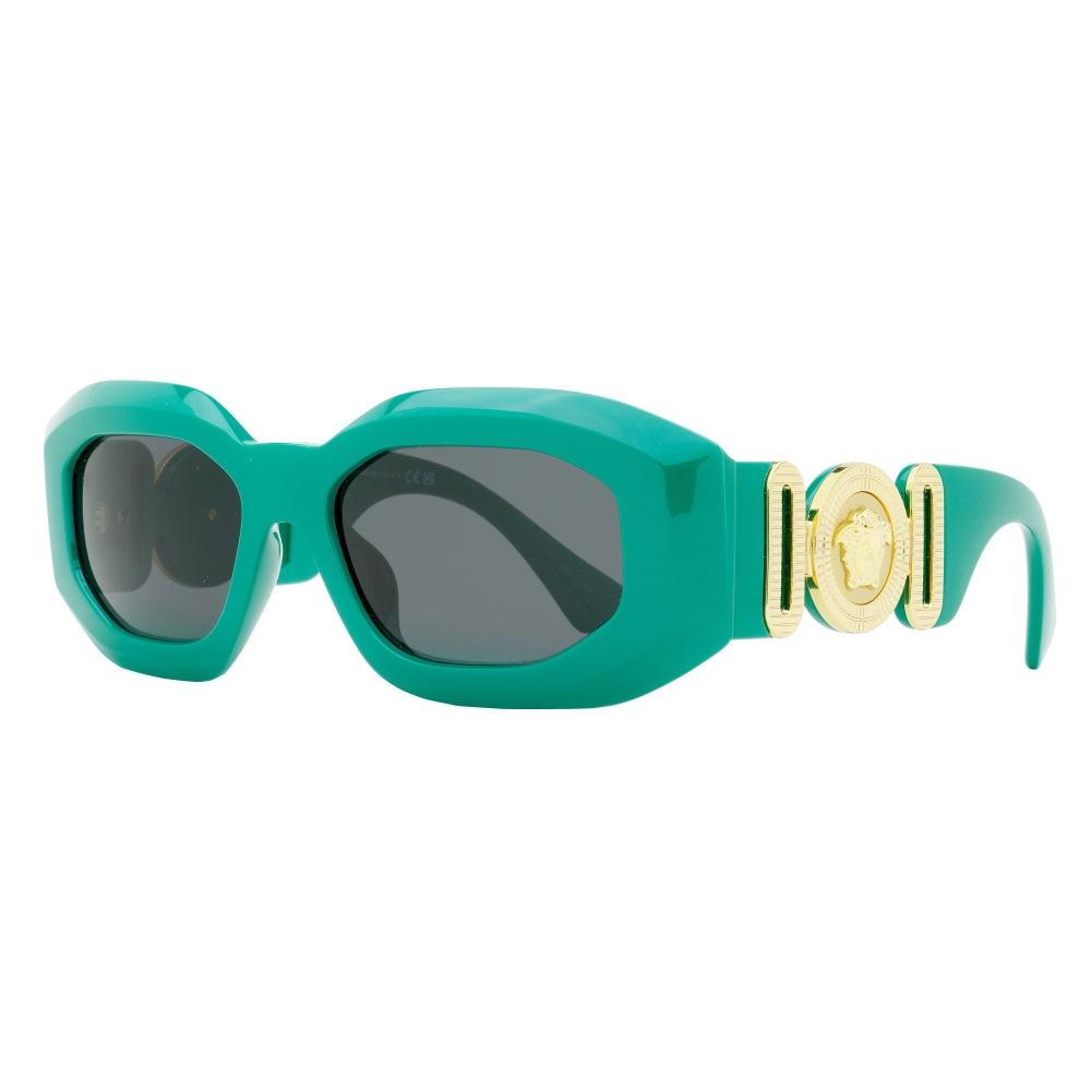 

Versace Unisex Geometric Sunglasses Ve4425u 536487 Green 54mm 536487