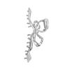 Metal Wind Pleated Bow Hairpin, Fashionable And Simple Design, Sweet And Cool Wind Grab Clip, Elegant And Trendy Hair Accessories