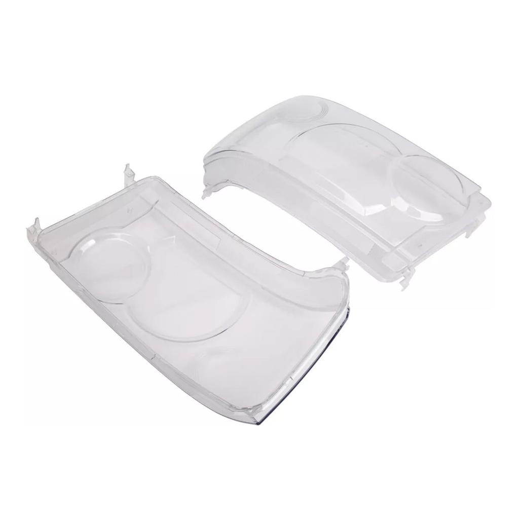 2PCS Headlight HeadLamp Lens Cover LH+RH For Land Range Rover Sport 2006-2009