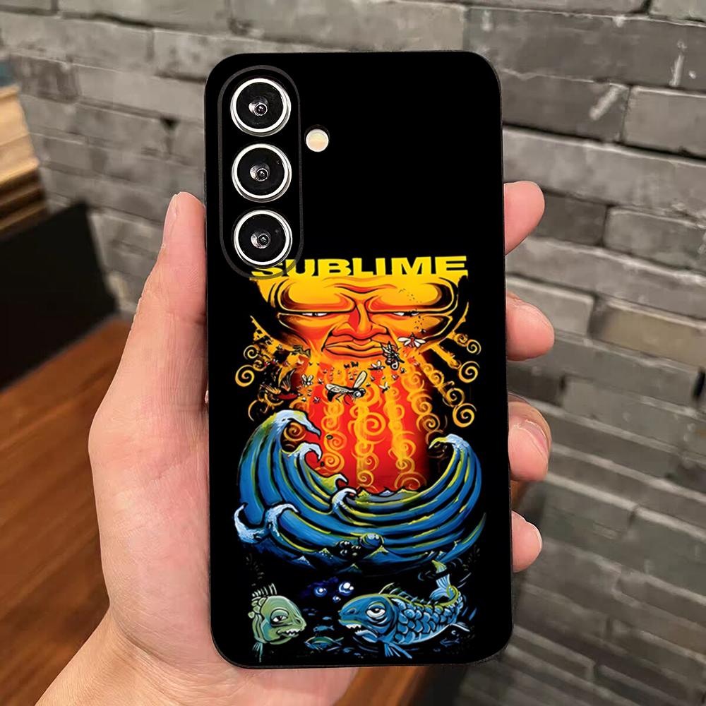S-Sublime Band Phone Case For Samsung S26 S25 Edge S24 S23 S22 S21 S20 Ultra Plus Fe Galaxy Silicon Cover