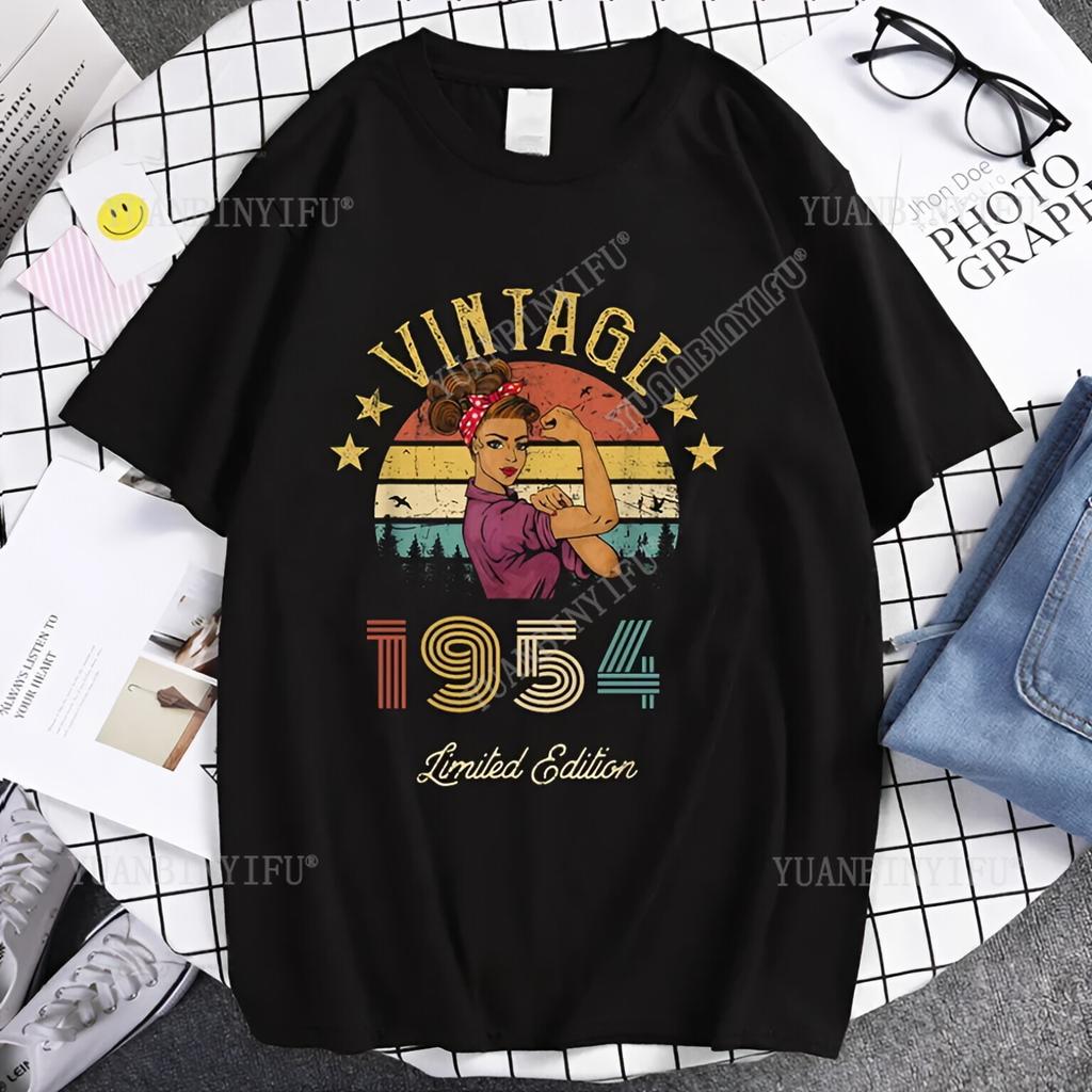 Street Fashion Vintage Made  1954 73th Birthday T Shirts 73 Years Old  Born  Gift Serial  Dad and Grandpa