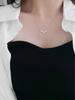 Minimalist Geometric Bar Pendant Necklace Simple V Shape Chain Jewelry Stainless Steel Material for Everyday Wear