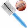 Dog Comb Pet Hair Remover Stainless Steel Hair Dog Hair Brush Comfortable Handle Combs for Dogs Grooming Brush Comb Pet Supplies