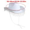Fashionable White Denims Hat Unisex Breathable Hat Light Weight Sunscreen Hat for Outdoor Activity