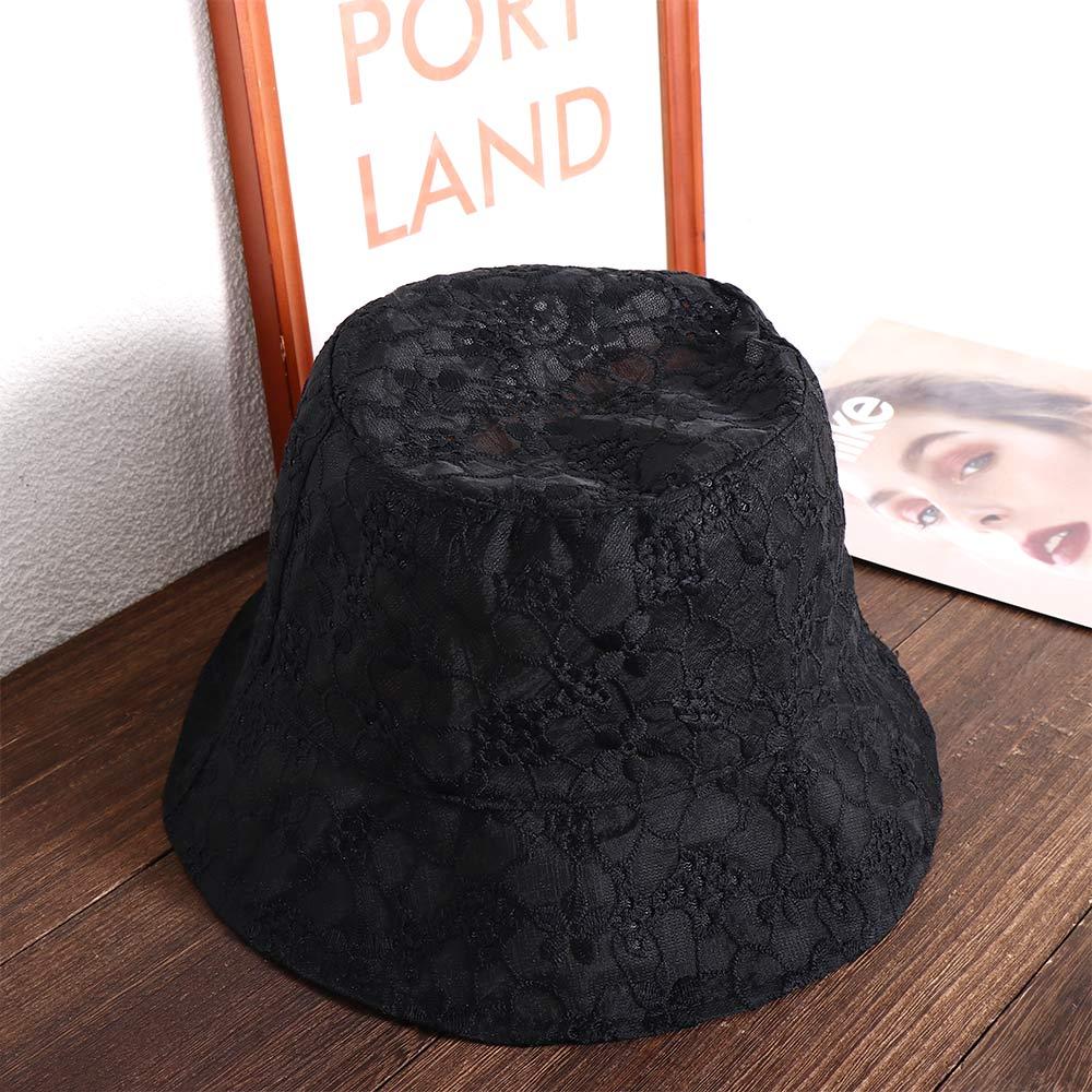 Color Caps Sun Protection Summer Hat For Women Mesh Lace Bucket Hat Sun Hat Sun Cap Female Hats