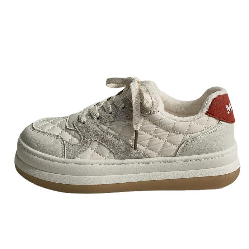 Designer Shoes for Women Winter Sneakers Skateboard White Wedges Vulcanize Shoes New Fashion Spring Comfort Platform Shoes Woman