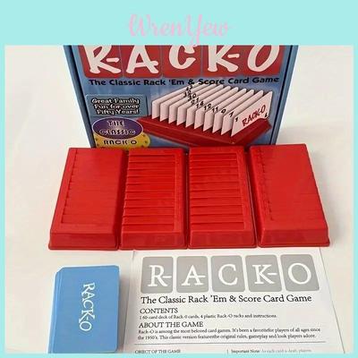 Juego de Mesa Familiar Classic Rack Con Memoria Y Diversión Interactiva Para Jugar en Interiores