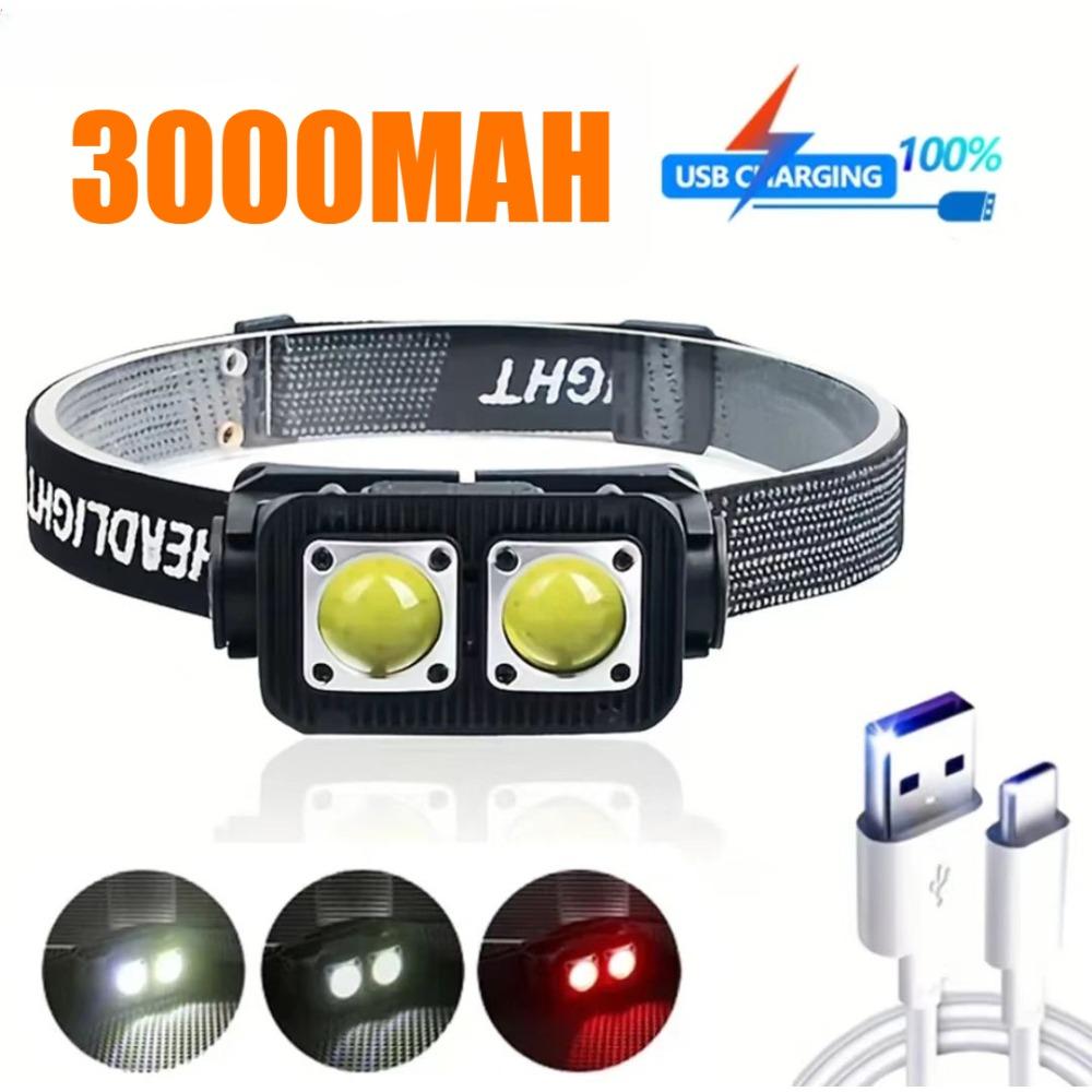 Lampe de poche LED COB Lampe d'inspection de lumière de travail réglable rechargeable à LED