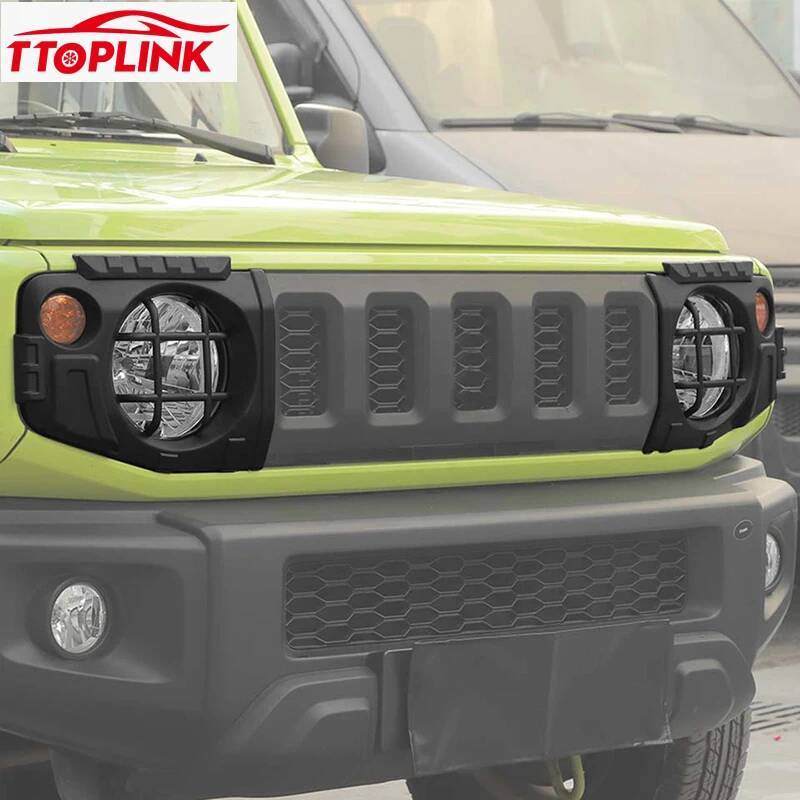 ABS Exterior Front Rrear Lights/Leaf Board Turn Signal Decoration Cover for Suzuki Jimny 2019 Up Car Accessories