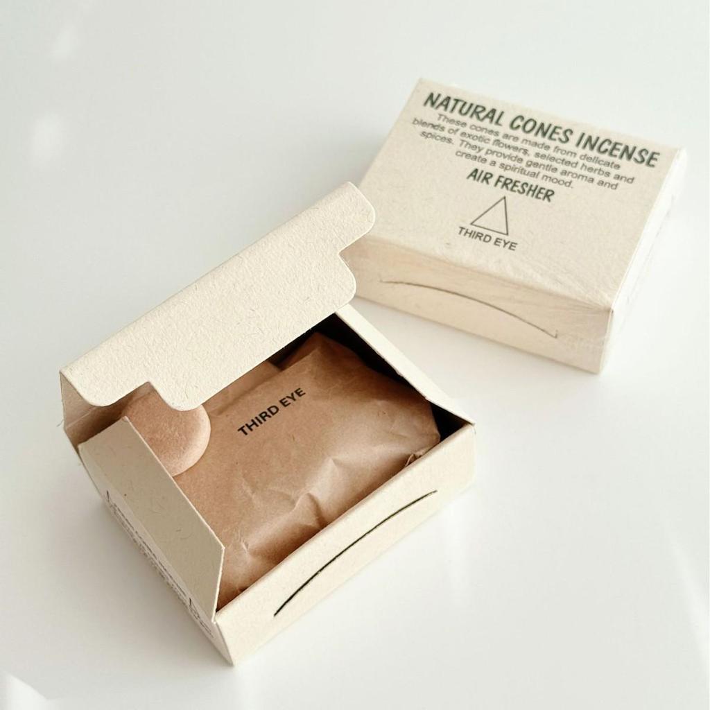 Lotus Tower Genuine Indian Handmade Aromatherapy Cone Incense - Natural Ingredients to Purify & Calm the Mind