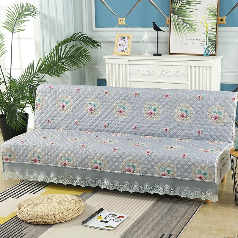 Universal Stretch  Sofa Bed Cover Couch Covers Armless Sofa Cover Washable  Elastic Folding Furniture Sofa Bed Covers
