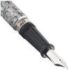 Aurora Fountain F Fine Optima Black Piping Officially Imported Pen, Nib, 996-CGF, Pearl, Type,