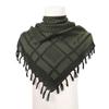 Arab Scarf Jacquard Pattern Adult Tactically Shemagh Scarf Middle Eastern Style Keffiyeh Anti Uv Dustproof Arab Scarf