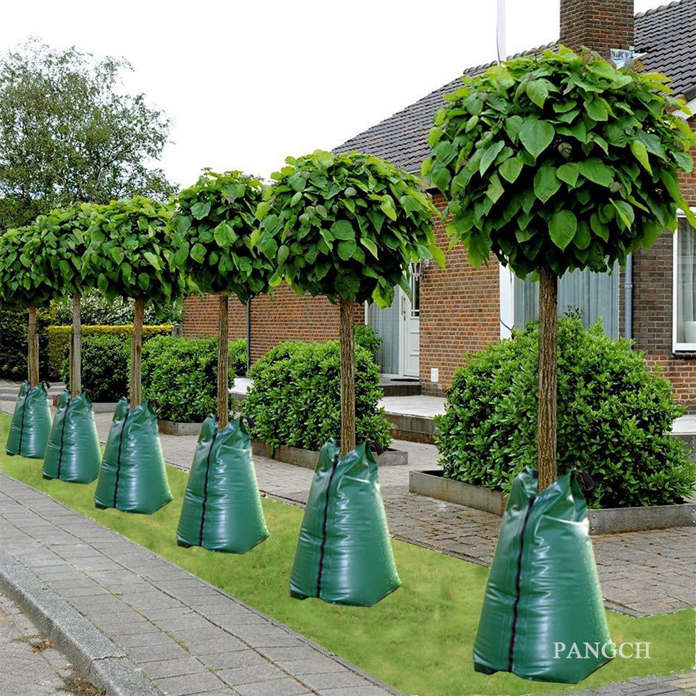 20 Gallon Reusable PVC Tree Watering Bag - Slow-Release Irrigation Drip Bag