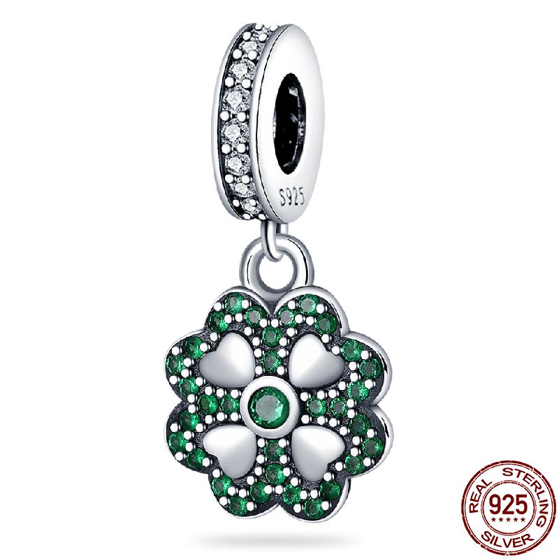 Copper Diy Beads Heart Shaped Tree Of Life Series Charm Fit Pan Original Bracelet For Women Jewelry Birthday Gift