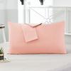 Solid Cotton Envelope Pillowcase 40x60 50x90 Soft Breathable Bedding Pillow Cover Multiple Sizes Available