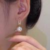 Autumn/Winter 2025 Trendy Checkered Mosaic Earrings for Women