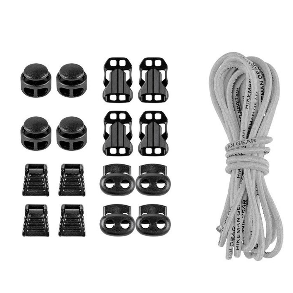 Outdoor Backpacks Expansion Buckle Set DIY Elastic Rope Camping Sports Mountaineering Bag Modification Rope Buckle for Climbing