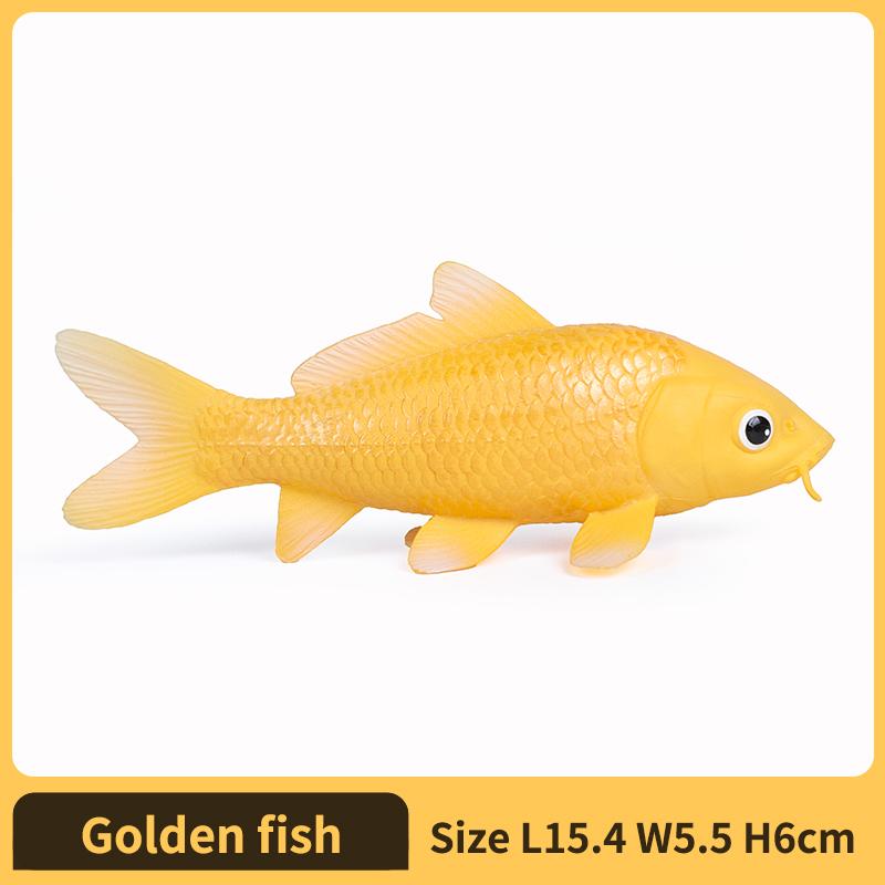 

Simulated Fish Model Figurine - Hand-Painted, Authentic Model Figure - Fun and Educational Toy for Boys, Girls & Kids Ages 18M+