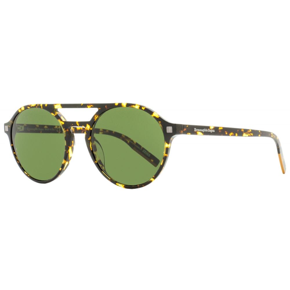 

Мужские круглые солнцезащитные очки Zegna EZ0180 52N Гавана 54 мм 52n