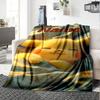 Customiz Name Personality Pokémon Pikachu Blanket Soft &Warm Sofa Office Bed Travel Lunch Break Blanket, Gift Suitable All Seasons