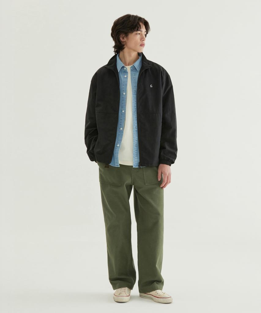 COVERNAT Nylon Track Jacket Dusty Pink