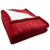 Heated Flannel Shawl Blanket – Multifunctional Electric Blanket & Heating Pad