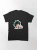 Anime My Hero Academia Surprised Hero Facial Expression Black Tshirt Size S4XL