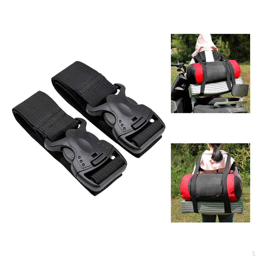 2 Pieces Luggage Belts Packing Belt to Keep Your Suitcase Secure While Traveling Travel Essentials