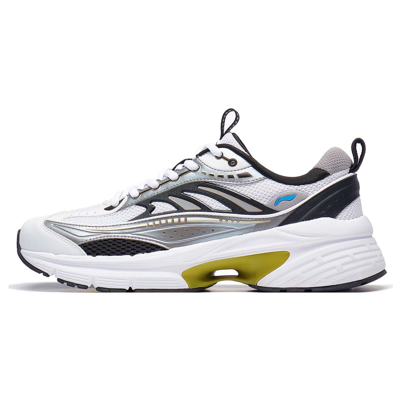 Li-Ning Yixing LITE Retro Dad Shoes Low Top Casual Shoes Men Grey White Red AGCT235-2 41