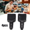 4 PCS 50A Waterproof Connector Cable Jacket Black Dustproof Cable Jacket For Caravan Solar Panel Accessories