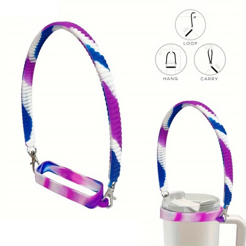 Water Bottle Handle Water Bottle Sling Carrier Holder Strap Soft Durable Silicone for Most 8-40oz Bottles for Cup Accessories