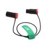 HangTon Audio Cable for Microphones, Cameras, Sound Devices (888, 633, Zaxcom, Zoom Audio Recorders), Low Profile XLR 3-Pin Male-Female, Red, 20-inch