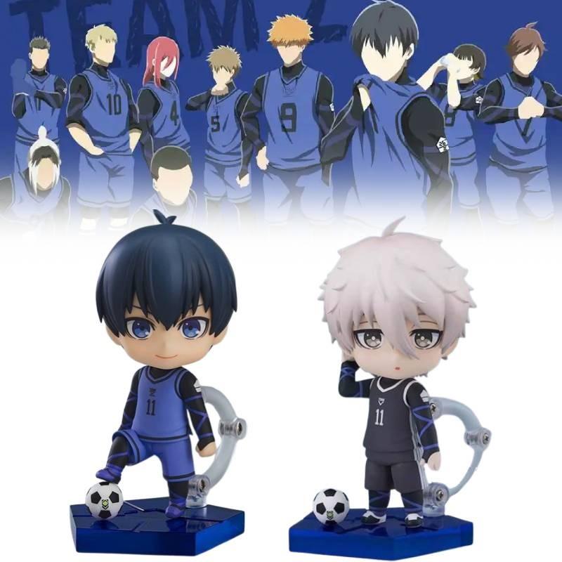 Blue Lock Rin Itoshi Mikage Reo Isagi Yoichi Nagi Seishiro Action Figure Model