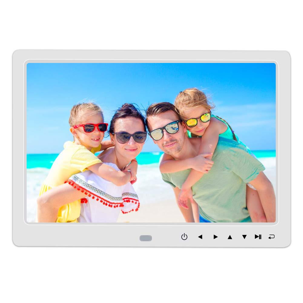 12 Inch 1080P HD Digital Photo Frame with Remote Control Support 32G SD and USB for Pictures and Videos