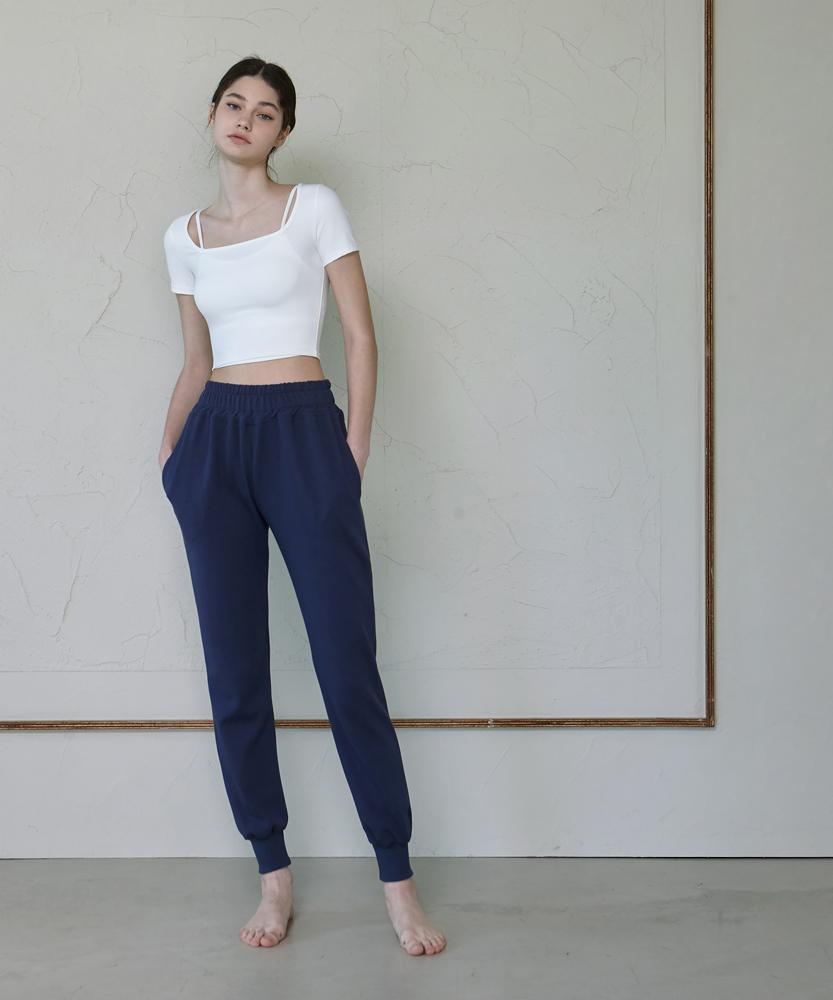 Debiweeo Comfortable Jogger Pants Devi-B0055-Navy